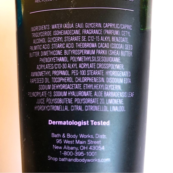 2/$24 NEW Bath & Body Works BLACKBERRY & BASIL Body Cream 8 oz - Picture 5 of 13